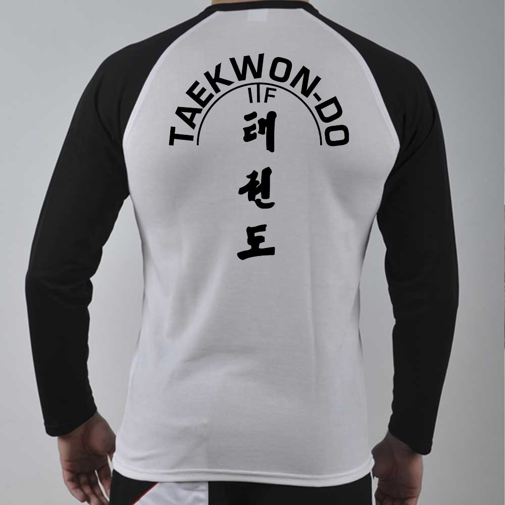 Taekwondo Long-Sleeve Shirts LSTKD03 with wonderful Taekwondo ...